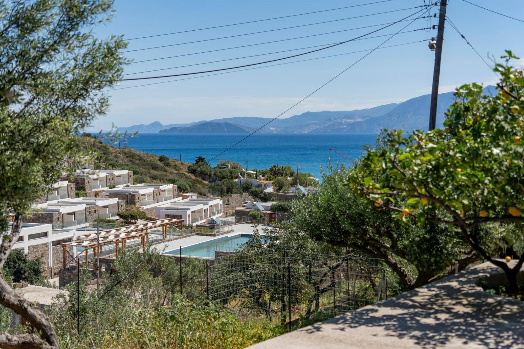 Rafaela'S Sea View House Lägenhet Agios Nikolaos Exteriör bild